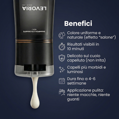 Levoria™ Shampoo Colorante Istantaneo
