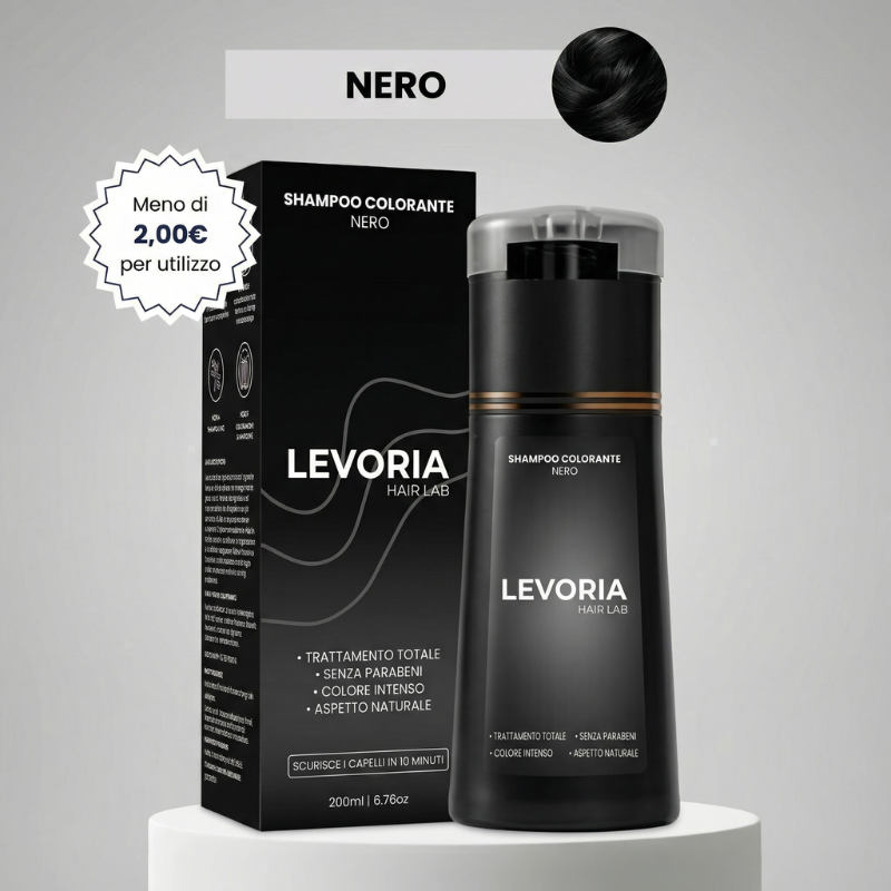 Levoria™ Shampoo Colorante Istantaneo