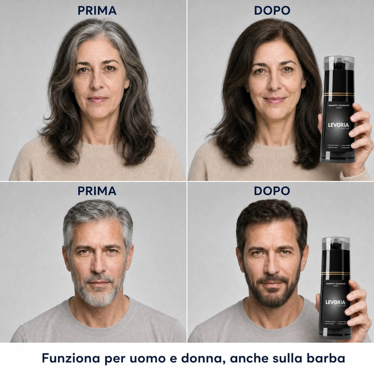 Shampoo Colorante Istantaneo - LEVORIA