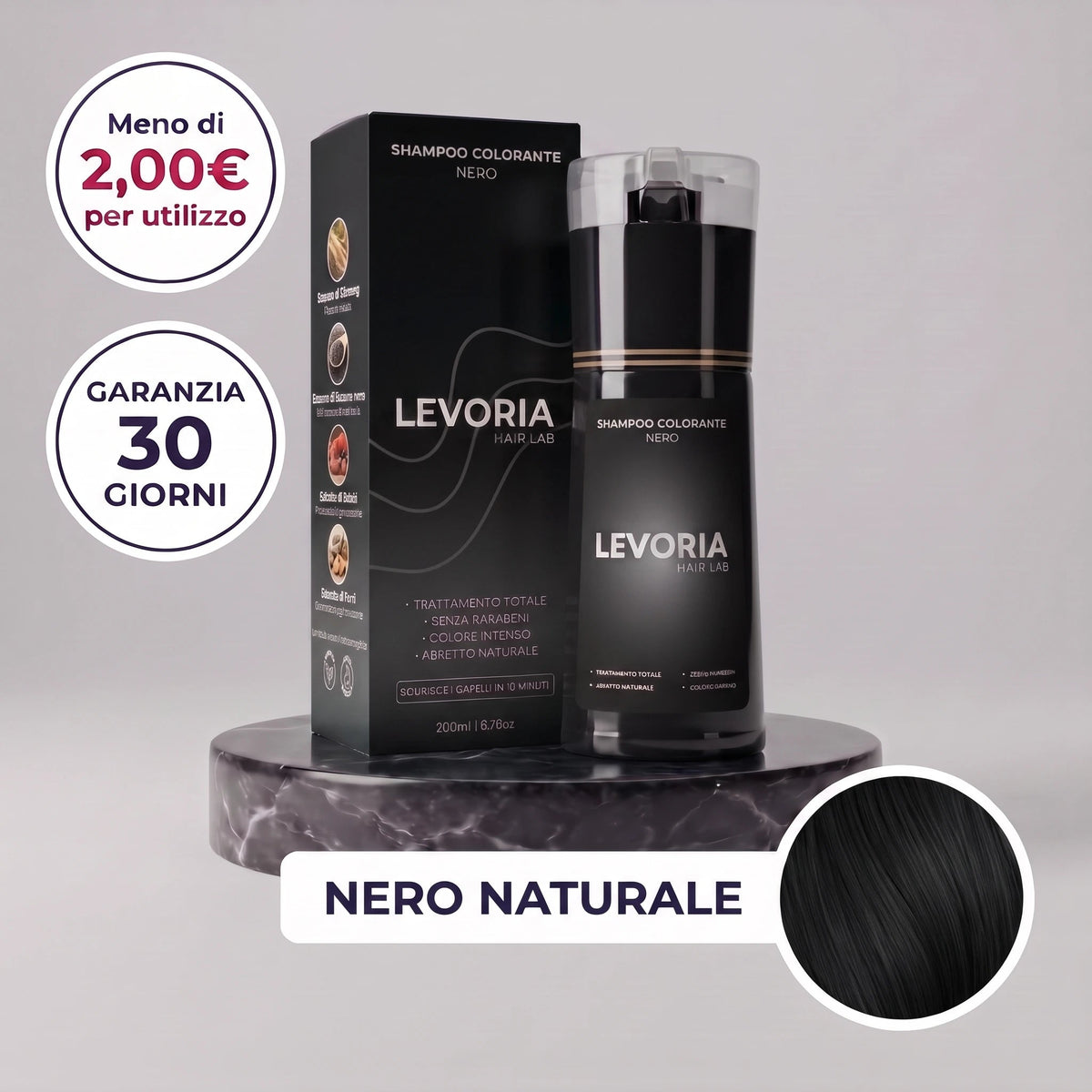 Shampoo Colorante Istantaneo - LEVORIA